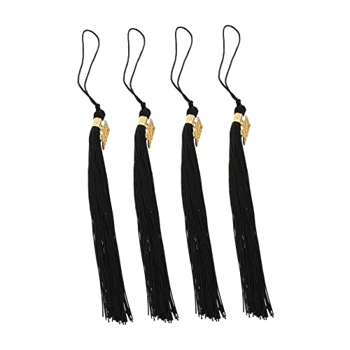 CLISPEED 4 Stück Teiliges Abschluss Quasten Langlebigem mit Charme Schwarze Bachelor Hüte Anhänger Dekorative Abschlussfeier Accessoires für Absolventen und Partys CLISPEED 4 Stück Teiliges Abschluss Quasten Langlebigem mit Charme Schwarze Bachelor Hüte Anhänger Dekorative Abschlussfeier Accessoires für Absolventen und Partys von CLISPEED