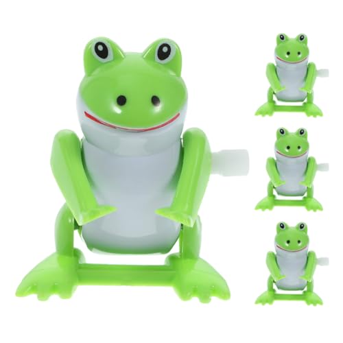 CLISPEED 4 Stück Teiliges Aufziehbare Springfrösche Frosch Mitgebsel für Geburtstag Party Dekorationen Lustiges Tier Geschenk CLISPEED 4 Stück Teiliges Aufziehbare Springfrösche Frosch Mitgebsel für Geburtstag Party Dekorationen Lustiges Tier Geschenk von CLISPEED