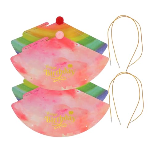 CLISPEED 4 Stück Teiliges Bunte Geburtstagskegel Hüte Partyhüte für Erwachsene und Dekorative Partyaccessoires für Feierlichkeiten und Kostümfotos CLISPEED 4 Stück Teiliges Bunte Geburtstagskegel Hüte Partyhüte für Erwachsene und Dekorative Partyaccessoires für Feierlichkeiten und Kostümfotos von CLISPEED