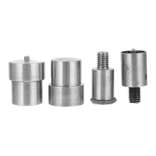 CLISPEED 4 Stück Teiliges Druckknopf Pressform aus Stahl Manuelle Metall Snap Matte Langlebiges Werkzeug für Präzises Anbringen von Knöpfen Vinyl Geeignet für DIY Nähprojekte CLISPEED 4 Stück Teiliges Druckknopf Pressform aus Stahl Manuelle Metall Snap Matte Langlebiges Werkzeug für Präzises Anbringen von Knöpfen Vinyl Geeignet für DIY Nähprojekte von CLISPEED