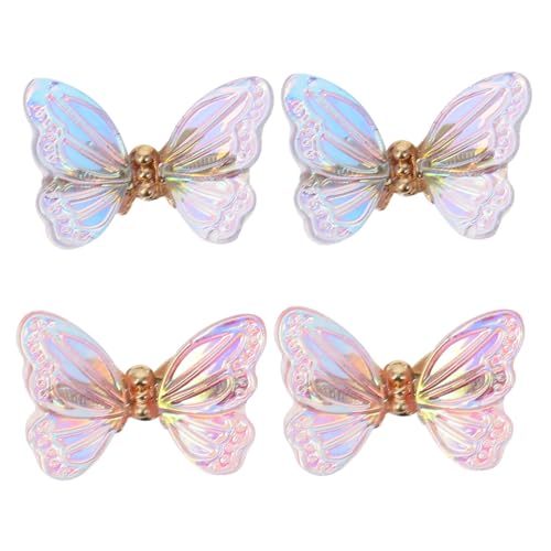 CLISPEED 4 Stück Teiliges Nagelsticker mit Funkelnden Schmetterlings Charms Langlebige Nagelkunst für Glänzende French Nails für DIY Maniküre und Fußnägel Kleben CLISPEED 4 Stück Teiliges Nagelsticker mit Funkelnden Schmetterlings Charms Langlebige Nagelkunst für Glänzende French Nails für DIY Maniküre und Fußnägel Kleben von CLISPEED