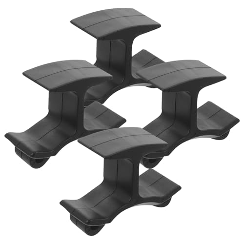 CLISPEED 4 Stück Teiliges Pfeifen Fingerclip Tragbare Schiedsrichter Pfeifenhalterung mit Sicherem Griff Modisches Design für Outdoor Sport Training Camping und Notfälle von CLISPEED