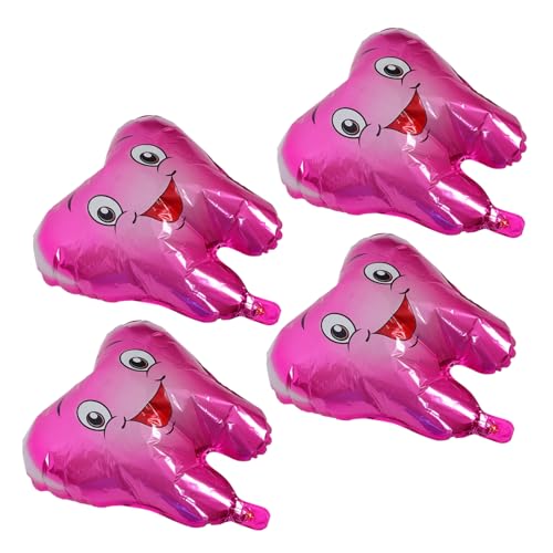CLISPEED 4 Stück Zahnballon Geburtstagsdekoration für Shower Lustige Partyballons mit Zahnförmigem Design Deko für Kindergeburtstage und Feiern CLISPEED 4 Stück Zahnballon Geburtstagsdekoration für Shower Lustige Partyballons mit Zahnförmigem Design Deko für Kindergeburtstage und Feiern von CLISPEED
