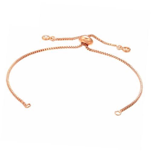 CLISPEED 4 Stück verstellbares Armband Erwachsene Schmuckzubehör handwerkliche Zugkette Armband-Kettenverlängerungen Armband für Frauen verstellbare Schieberkette Halbfinanziert Armband CLISPEED 4 Stück verstellbares Armband Erwachsene Schmuckzubehör handwerkliche Zugkette Armband-Kettenverlängerungen Armband für Frauen verstellbare Schieberkette Halbfinanziert Armband von CLISPEED