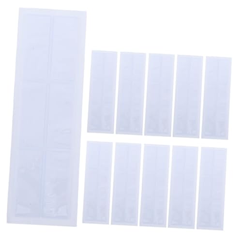 CLISPEED 40 Sets Selbstklebende Etikettentaschen Für Regale: Transparente Pvc-kartenhalter Mit Blanko-einlagen – Passend Für Bücherregallager CLISPEED 40 Sets Selbstklebende Etikettentaschen Für Regale: Transparente Pvc-kartenhalter Mit Blanko-einlagen – Passend Für Bücherregallager von CLISPEED