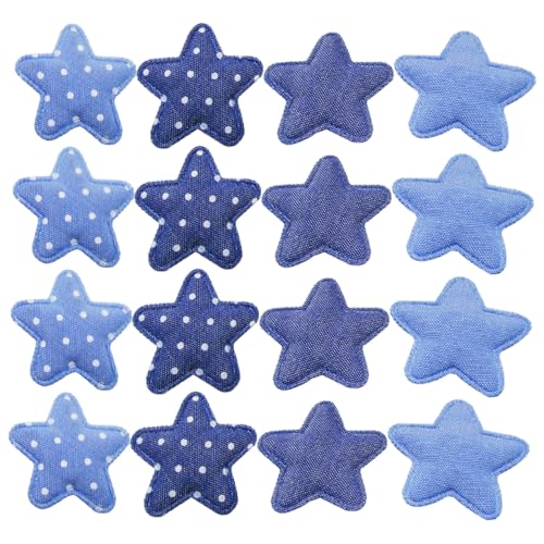 CLISPEED 40 Stück Denim Stern Patches zum Aufbügeln Dekorative Applikationen für Kleidung Rucksäcke DIY Bastelarbeiten Robuste Stoffflicken in Zufälligen Farben zum Zufällige Farbe CLISPEED 40 Stück Denim Stern Patches zum Aufbügeln Dekorative Applikationen für Kleidung Rucksäcke DIY Bastelarbeiten Robuste Stoffflicken in Zufälligen Farben zum Zufällige Farbe von CLISPEED