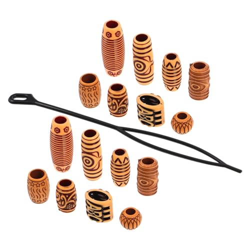 CLISPEED 40 Stück Große Dreadlock Bead Tuben Afrikanische Haarschmuck Dekoration für und Männer für Diy Projekte und Kreative Frisuren CLISPEED 40 Stück Große Dreadlock Bead Tuben Afrikanische Haarschmuck Dekoration für und Männer für Diy Projekte und Kreative Frisuren von CLISPEED