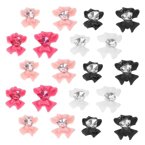 CLISPEED 40 Stück Schleifen Nagelkunst Zubehör Maniküre DIY Charms Strasssteine Für Nägel Nagel Charms Rosa Schleife Nageljuwelen Für Nagelkunst Lack Sortierte Nagelschleife CLISPEED 40 Stück Schleifen Nagelkunst Zubehör Maniküre DIY Charms Strasssteine Für Nägel Nagel Charms Rosa Schleife Nageljuwelen Für Nagelkunst Lack Sortierte Nagelschleife von CLISPEED