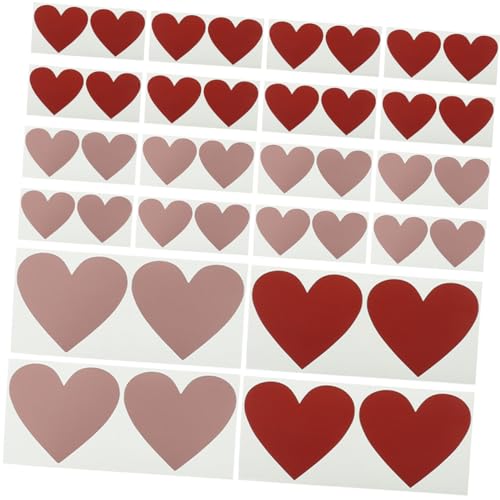 CLISPEED 40 Stück Teiliges Herzförmige Scratch Off Sticker Selbstklebende Valentinstag Überraschungsaufkleber Rubbelbare DIY Labels für Geburtstagskarten Hochzeitspost Scrapbooking und CLISPEED 40 Stück Teiliges Herzförmige Scratch Off Sticker Selbstklebende Valentinstag Überraschungsaufkleber Rubbelbare DIY Labels für Geburtstagskarten Hochzeitspost Scrapbooking und von CLISPEED