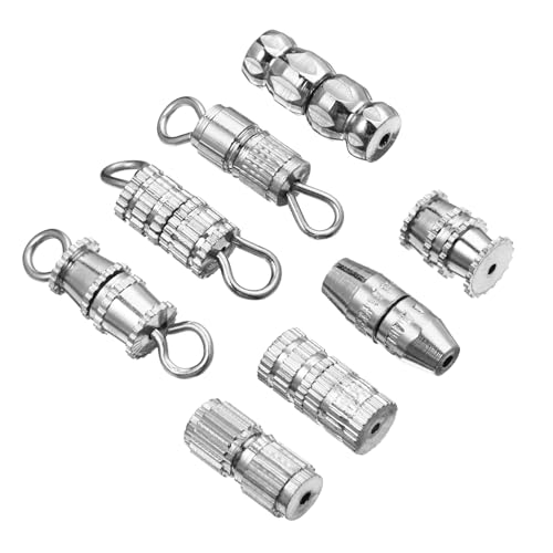 CLISPEED 40 Stück Teiliges Messing Schraubverschlüsse Schmuckverbinder für DIY Armband Halskette Langlebige Vielseitige Kordelenden Sichere Verschlüsse in Verschiedenen Stilen für CLISPEED 40 Stück Teiliges Messing Schraubverschlüsse Schmuckverbinder für DIY Armband Halskette Langlebige Vielseitige Kordelenden Sichere Verschlüsse in Verschiedenen Stilen für von CLISPEED