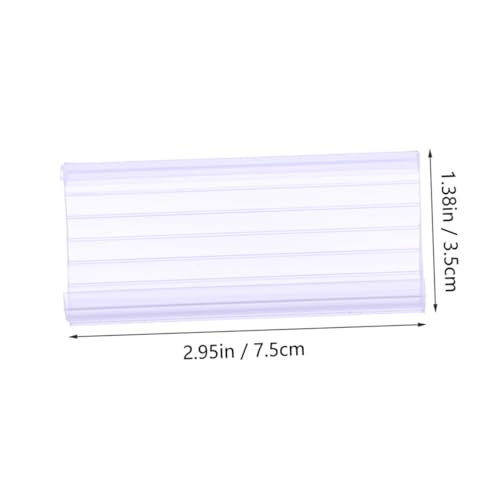 CLISPEED 40 Stück Transparente PVC Regalhalter Preisschildhalter Preisetiketten Clips für Supermarkt Drahtregal Langlebig Geeignet für Preisschilder und Labelanzeigen CLISPEED 40 Stück Transparente PVC Regalhalter Preisschildhalter Preisetiketten Clips für Supermarkt Drahtregal Langlebig Geeignet für Preisschilder und Labelanzeigen von CLISPEED