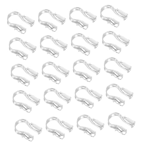 CLISPEED 400 Stück Endverbinder für Armband und Halskette Kleine Drahtprotektoren für Schmuckherstellung Diy Schmuckzubehör CLISPEED 400 Stück Endverbinder für Armband und Halskette Kleine Drahtprotektoren für Schmuckherstellung Diy Schmuckzubehör von CLISPEED