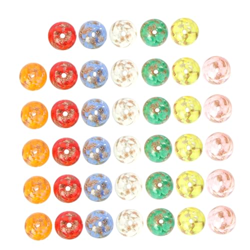 CLISPEED 40Stücke DIY Glasperlen Handmade Beads für Schmuckherstellung Mischfarben zum Basteln von und Armbändern Umweltfreundliches Material CLISPEED 40Stücke DIY Glasperlen Handmade Beads für Schmuckherstellung Mischfarben zum Basteln von und Armbändern Umweltfreundliches Material von CLISPEED