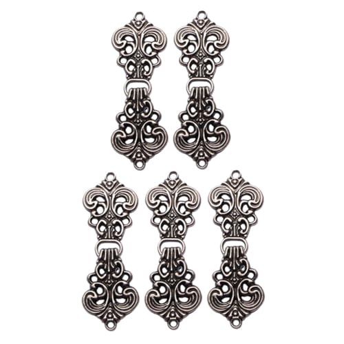 CLISPEED 5 Paare Große Cheongsam Knöpfe mit Traditionellen Wolkenmustern Retro Hanfu Gewand Verschlüsse zum Annähen Langlebige Dekorative Trachten Accessoires für Umhänge und Mäntel CLISPEED 5 Paare Große Cheongsam Knöpfe mit Traditionellen Wolkenmustern Retro Hanfu Gewand Verschlüsse zum Annähen Langlebige Dekorative Trachten Accessoires für Umhänge und Mäntel von CLISPEED