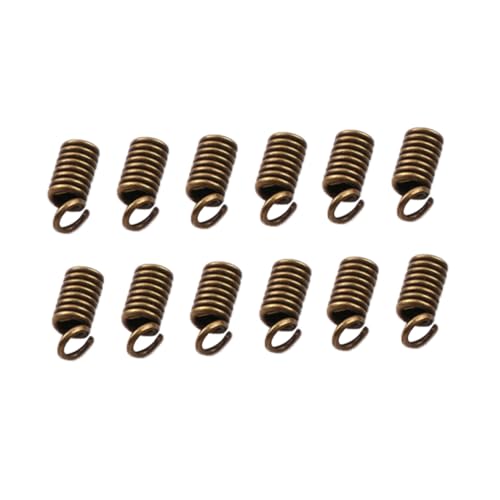 CLISPEED 5 Packungen DIY Schmuckverbinder Federverschluss aus Antikem Messing Leicht Rostfrei für Armbandverschlüsse und Bastelprojekte Zubehör für Handgemachten Schmuck CLISPEED 5 Packungen DIY Schmuckverbinder Federverschluss aus Antikem Messing Leicht Rostfrei für Armbandverschlüsse und Bastelprojekte Zubehör für Handgemachten Schmuck von CLISPEED