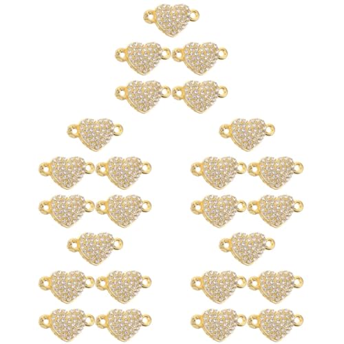 CLISPEED 5 Sätze Herz Magnetverschluss Legierung Magnetische Armbandverbinder Gold Für Schmuckherstellung Und Reparatur Von Armbändern Und Fußkettchen 5 Stücke * 5 CLISPEED 5 Sätze Herz Magnetverschluss Legierung Magnetische Armbandverbinder Gold Für Schmuckherstellung Und Reparatur Von Armbändern Und Fußkettchen 5 Stücke * 5 von CLISPEED