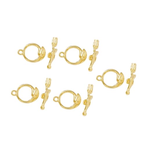 CLISPEED 5 Sätze Roségold Ot Knebelverschlüsse mit T Bar Schmuckverschluss für Halsketten Armbänder DIY Schmuckherstellung Metallverbindungsknöpfe O Verschluss T Verschluss CLISPEED 5 Sätze Roségold Ot Knebelverschlüsse mit T Bar Schmuckverschluss für Halsketten Armbänder DIY Schmuckherstellung Metallverbindungsknöpfe O Verschluss T Verschluss von CLISPEED