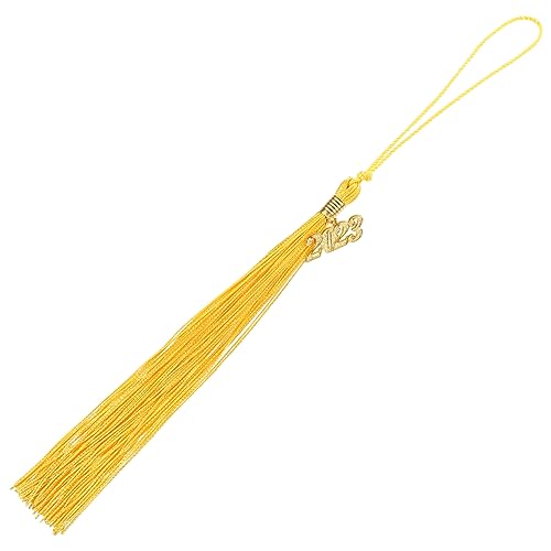 CLISPEED 5 Stück Handgemachte Doktorhut Quasten Dekorative Tassels für Abschlussfeiern Langlebig und Kreativ Souvenir für Ihre Studienzeit von CLISPEED