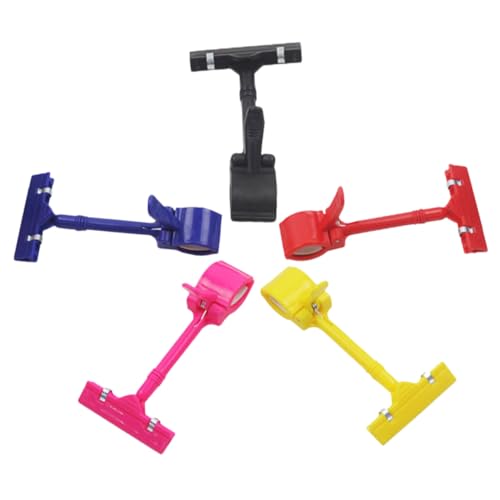 CLISPEED 5 Stück Preisschild Clips Drehbar Klein Leicht für Einzelhandel Supermarkt Schilderhalter Multifunktional für Werbeschilder Regalhalter CLISPEED 5 Stück Preisschild Clips Drehbar Klein Leicht für Einzelhandel Supermarkt Schilderhalter Multifunktional für Werbeschilder Regalhalter von CLISPEED