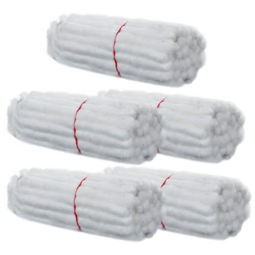 CLISPEED 5 Stück Teiliges Baumwoll docht Butterlampen Langlebige Multifunktionale Kerzendochte für DIY öllampen und Laternen Einfache Handhabung Sicher und Praktisch Ersatzdochte für von CLISPEED