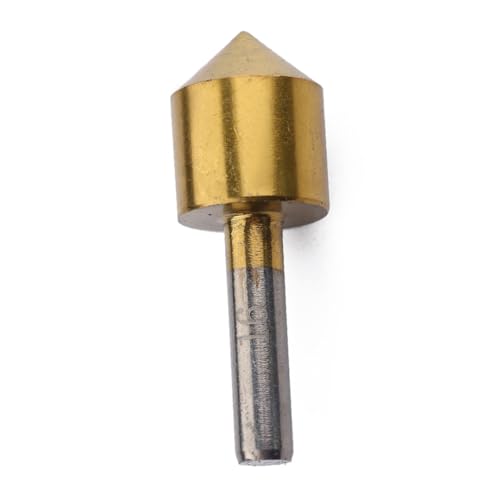 CLISPEED 5 Stück Teiliges Entgratungswerkzeug Set aus Stahl Hochgeschwindigkeitsstahl Kegelsenker mit für Präzises Anfasen und Entgraten Geeignet für Kunststoff Kupfer Aluminium PVC CLISPEED 5 Stück Teiliges Entgratungswerkzeug Set aus Stahl Hochgeschwindigkeitsstahl Kegelsenker mit für Präzises Anfasen und Entgraten Geeignet für Kunststoff Kupfer Aluminium PVC von CLISPEED