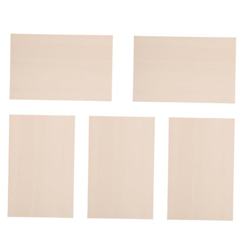 CLISPEED 5 Stück Teiliges Glatte Basswood Holzplatten Naturbelassene DIY Holzblöcke zum Schnitzen Bemalen Basteln Handpoliert Robust und Vielseitig für Kreative Holzprojekte CLISPEED 5 Stück Teiliges Glatte Basswood Holzplatten Naturbelassene DIY Holzblöcke zum Schnitzen Bemalen Basteln Handpoliert Robust und Vielseitig für Kreative Holzprojekte von CLISPEED