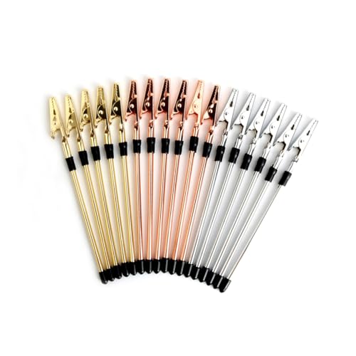 CLISPEED 5 Stück Teiliges Metall Notizhalter Praktischer Foto und Kartenclip Langlebig Vielseitig für Büro Party Bankett und Heimdekoration CLISPEED 5 Stück Teiliges Metall Notizhalter Praktischer Foto und Kartenclip Langlebig Vielseitig für Büro Party Bankett und Heimdekoration von CLISPEED