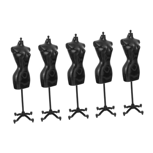 CLISPEED 5 Stück Teiliges Puppenständer Robustem Kunststoff Mini Mannequin Halterung für Puppenkleidung Stabiler Displayständer für Puppenzubehör für Puppenhaus Dekoration CLISPEED 5 Stück Teiliges Puppenständer Robustem Kunststoff Mini Mannequin Halterung für Puppenkleidung Stabiler Displayständer für Puppenzubehör für Puppenhaus Dekoration von CLISPEED