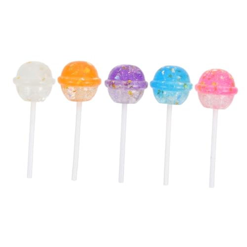 CLISPEED 5 Stück Teiliges Resin Lutscher Charms Realistische Mini Candy Anhänger in Weiß Orange für Schmuckherstellung DIY Schlüsselanhänger Vielseitige Bastelaccessoires CLISPEED 5 Stück Teiliges Resin Lutscher Charms Realistische Mini Candy Anhänger in Weiß Orange für Schmuckherstellung DIY Schlüsselanhänger Vielseitige Bastelaccessoires von CLISPEED
