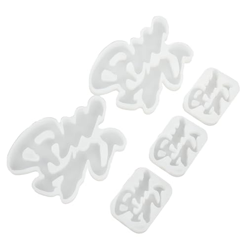 CLISPEED 5 Stück Teiliges Silikonform Fu Zeichen DIY Gießform für Neujahrsdeko Glänzende Oberfläche Wiederverwendbar Leicht zu Reinigen Bastelform für Epoxidharz und Kunsthandwerk CLISPEED 5 Stück Teiliges Silikonform Fu Zeichen DIY Gießform für Neujahrsdeko Glänzende Oberfläche Wiederverwendbar Leicht zu Reinigen Bastelform für Epoxidharz und Kunsthandwerk von CLISPEED