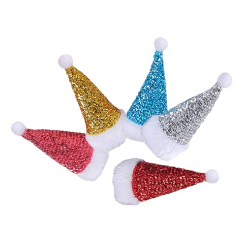 CLISPEED 5 Stück Teiliges Weihnachtsmützen Besteckhalter aus Silberne Tischdekoration für Weihnachtsfeier Geeignet als Weinflaschenkappen Deko und Festliche Tischmittelstücke CLISPEED 5 Stück Teiliges Weihnachtsmützen Besteckhalter aus Silberne Tischdekoration für Weihnachtsfeier Geeignet als Weinflaschenkappen Deko und Festliche Tischmittelstücke von CLISPEED