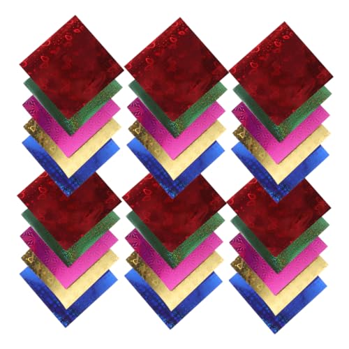 CLISPEED 50 Blatt Quadratische Glitzerpapier Bögen für Diy Kunstprojekte Glänzendes Faltpapier mit Farben für Bastelarbeiten CLISPEED 50 Blatt Quadratische Glitzerpapier Bögen für Diy Kunstprojekte Glänzendes Faltpapier mit Farben für Bastelarbeiten von CLISPEED