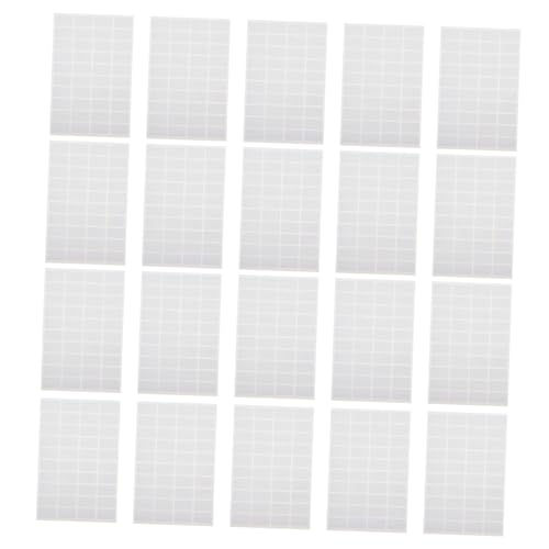 CLISPEED 50 Blatt Selbstklebende Blanko Etiketten Aufkleber zum Beschriften Papier Material Wiederablösbar Vielseitig für Klassifizierung Lagerung Schule und Haushalt DIY Sticker CLISPEED 50 Blatt Selbstklebende Blanko Etiketten Aufkleber zum Beschriften Papier Material Wiederablösbar Vielseitig für Klassifizierung Lagerung Schule und Haushalt DIY Sticker von CLISPEED