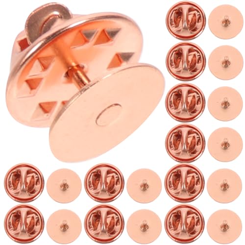 CLISPEED 50 Sätze Brosche Zubehör Anstecknadeln für Hüte Krawattennadeln Schlüssel Pin zurück bastelset basteln Kupplungs-Krawattenstift-Rückseiten Pin-Back-Verriegelung Kupfer Roségold CLISPEED 50 Sätze Brosche Zubehör Anstecknadeln für Hüte Krawattennadeln Schlüssel Pin zurück bastelset basteln Kupplungs-Krawattenstift-Rückseiten Pin-Back-Verriegelung Kupfer Roségold von CLISPEED
