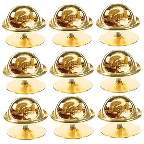 CLISPEED 50 Sätze Locking Pin Backs für Anstecker Krawattennadel Verschlüsse Diy Bastelbedarf für Broschen und Schmuckherstellung CLISPEED 50 Sätze Locking Pin Backs für Anstecker Krawattennadel Verschlüsse Diy Bastelbedarf für Broschen und Schmuckherstellung von CLISPEED