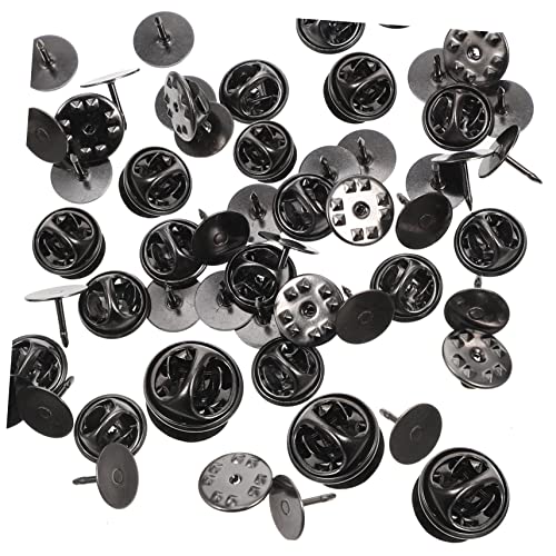 CLISPEED 50 Sätze Pin-Backs-Verriegelung Broschenstifte Krawattennadeln für Schmetterlingskupplungen mit Kupplungsrückseite Emaille schmuck DIY brosche versorgung Pin zurück Kupfer Schwarz CLISPEED 50 Sätze Pin-Backs-Verriegelung Broschenstifte Krawattennadeln für Schmetterlingskupplungen mit Kupplungsrückseite Emaille schmuck DIY brosche versorgung Pin zurück Kupfer Schwarz von CLISPEED