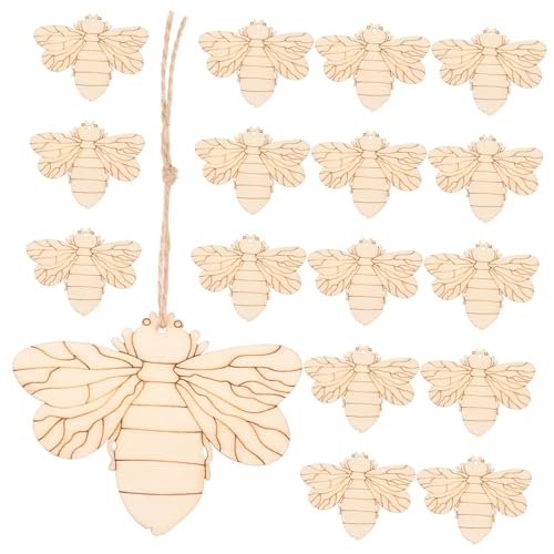 CLISPEED 50 Sätze Teiliges Bienen holz bastelset aus Naturbelassenen Holzscheiben Leicht Bemalbar mit Natur maßbändern für DIY Kunsthandwerk Kinderfreundlich Kreative Graffiti Chips für CLISPEED 50 Sätze Teiliges Bienen holz bastelset aus Naturbelassenen Holzscheiben Leicht Bemalbar mit Natur maßbändern für DIY Kunsthandwerk Kinderfreundlich Kreative Graffiti Chips für von CLISPEED