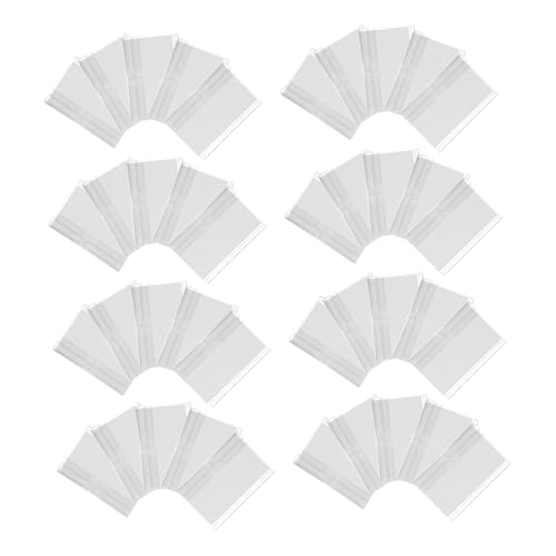 CLISPEED 50 Satz Transparente PVC Preisschildhalter für Drahtregale und Aufbewahrungsboxen Clip Etikettenhalter für Einzelhandel und Supermarkt Widerstandsfähig Vielseitig Einsetzbar CLISPEED 50 Satz Transparente PVC Preisschildhalter für Drahtregale und Aufbewahrungsboxen Clip Etikettenhalter für Einzelhandel und Supermarkt Widerstandsfähig Vielseitig Einsetzbar von CLISPEED