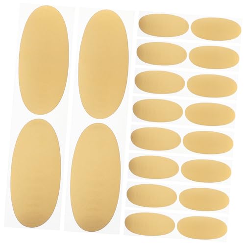 CLISPEED 50 Stück DIY Scratch Off Sticker Oval Goldfarben Selbstklebend für Rubbelkarten Geburtstagskarten Bastelprojekte Kinderparty Versteckte Nachrichten CLISPEED 50 Stück DIY Scratch Off Sticker Oval Goldfarben Selbstklebend für Rubbelkarten Geburtstagskarten Bastelprojekte Kinderparty Versteckte Nachrichten von CLISPEED