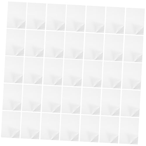 CLISPEED 50 Stück Einseitig Klebende Etikettenfolie Pet Schreibpapier Selbstklebend Für Scrapbooking DIY Basteln Geschenkverpackung CLISPEED 50 Stück Einseitig Klebende Etikettenfolie Pet Schreibpapier Selbstklebend Für Scrapbooking DIY Basteln Geschenkverpackung von CLISPEED