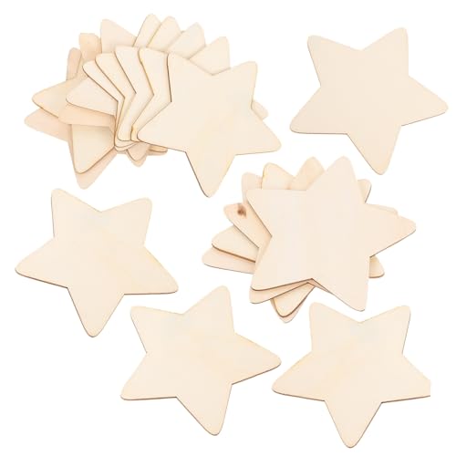 CLISPEED 50 Stück Fünfzackige Stern Holzspäne Sternform Étoile En Craft Blanks Farbige Sterndekoration Sternausschnitt Mini Stern Dekorative Schmuckherstellung Formen Basteln CLISPEED 50 Stück Fünfzackige Stern Holzspäne Sternform Étoile En Craft Blanks Farbige Sterndekoration Sternausschnitt Mini Stern Dekorative Schmuckherstellung Formen Basteln von CLISPEED
