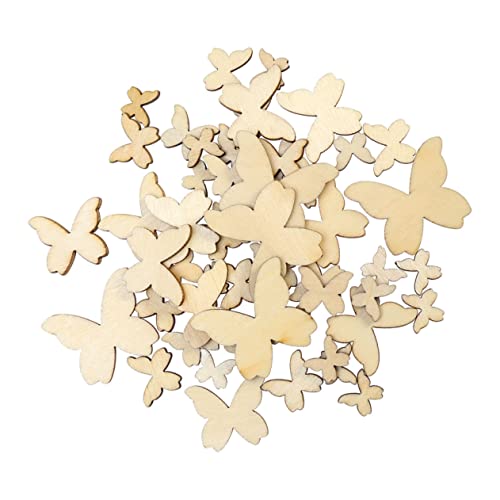 CLISPEED 50 Stück Holzornamente Schmetterlinge Natürliche Holzdeko in Vielseitige Holzscheiben für DIY Bastelarbeiten Hochzeit Dekoration und Kreative Handarbeiten CLISPEED 50 Stück Holzornamente Schmetterlinge Natürliche Holzdeko in Vielseitige Holzscheiben für DIY Bastelarbeiten Hochzeit Dekoration und Kreative Handarbeiten von CLISPEED