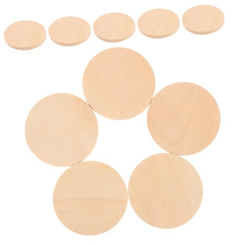 CLISPEED 50 Stück Holzscheiben Dicke Blanko Holzscheiben für DIY Basteln Malen Handwerk Natürliche für Kreative Dekoration und Gestaltung CLISPEED 50 Stück Holzscheiben Dicke Blanko Holzscheiben für DIY Basteln Malen Handwerk Natürliche für Kreative Dekoration und Gestaltung von CLISPEED
