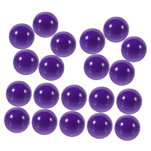 CLISPEED 50 Stück Lotteriekugel Spiel los Sphäre Partybälle Offener Ball Sortiert Zeichnung befüllbare Gewinnbehälter Kugelstützen aus Kunststoff Bingo-Spielbälle Partygeschenk PVC Violett CLISPEED 50 Stück Lotteriekugel Spiel los Sphäre Partybälle Offener Ball Sortiert Zeichnung befüllbare Gewinnbehälter Kugelstützen aus Kunststoff Bingo-Spielbälle Partygeschenk PVC Violett von CLISPEED