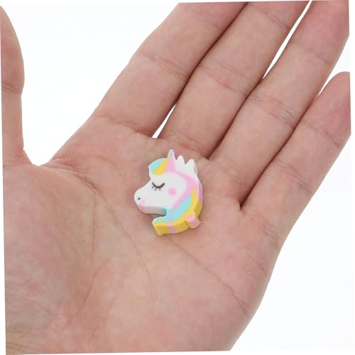 CLISPEED 50 Stück Teiliges Mini Radiergummis Pferdeform Weiche Bleistiftradierer für Schulbelohnung und Party Mitgebsel und Schadstofffrei für Schüler und Klassenzimmer CLISPEED 50 Stück Teiliges Mini Radiergummis Pferdeform Weiche Bleistiftradierer für Schulbelohnung und Party Mitgebsel und Schadstofffrei für Schüler und Klassenzimmer von CLISPEED