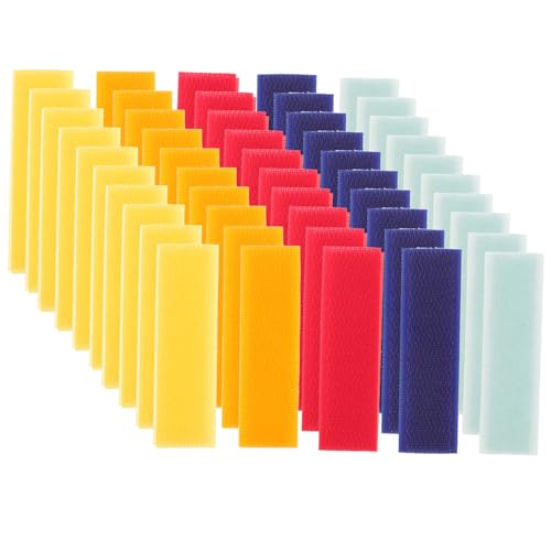 CLISPEED 50 Stück Teiliges Selbstklebendes Klettband Starke Nylon klettstreifen für Schuhe Kleidung Hüte Einfach Anzubringen Wiederverwendbar Vielseitig Einsetzbar für Sicheren Halt CLISPEED 50 Stück Teiliges Selbstklebendes Klettband Starke Nylon klettstreifen für Schuhe Kleidung Hüte Einfach Anzubringen Wiederverwendbar Vielseitig Einsetzbar für Sicheren Halt von CLISPEED