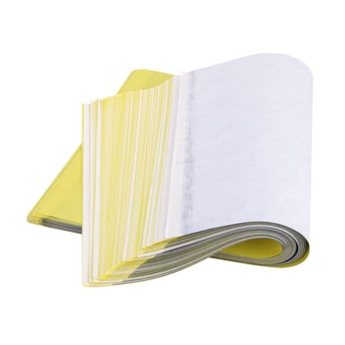 CLISPEED 50 Stück Transfer Stencil Papier Thermopapier für Übertragung Wiederverwendbar Anfänger Künstler Zubehör CLISPEED 50 Stück Transfer Stencil Papier Thermopapier für Übertragung Wiederverwendbar Anfänger Künstler Zubehör von CLISPEED