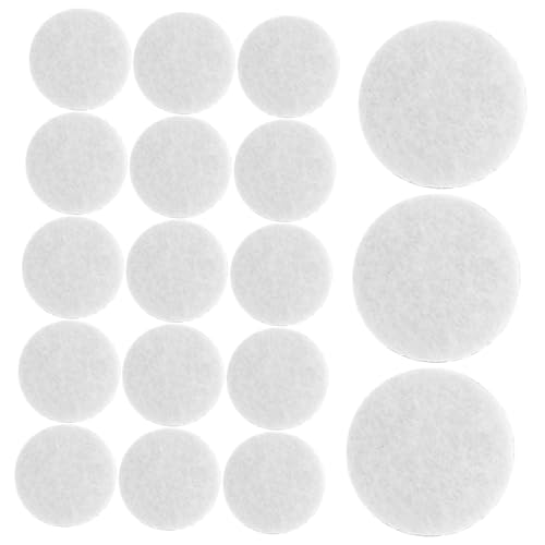 CLISPEED 500 Stück Selbstklebende Filz Punkte Weiß DIY Kleidung Dekoration Filz Pads für Basteln Scrapbooking Accessoires CLISPEED 500 Stück Selbstklebende Filz Punkte Weiß DIY Kleidung Dekoration Filz Pads für Basteln Scrapbooking Accessoires von CLISPEED