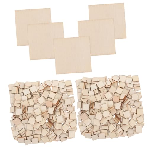 CLISPEED 500 Stück Unbehandelte Holzquadrate Blanko Holzstücke Für DIY Bastelprojekte Kunstmalerei Und Heimdekoration Umweltfreundliches Naturholz CLISPEED 500 Stück Unbehandelte Holzquadrate Blanko Holzstücke Für DIY Bastelprojekte Kunstmalerei Und Heimdekoration Umweltfreundliches Naturholz von CLISPEED