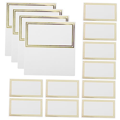 CLISPEED 50Stücke Tischkarten Blanko für Hochzeiten Platzkarten im Design Tischdekoration und Namensbeschriftung für Feiern CLISPEED 50Stücke Tischkarten Blanko für Hochzeiten Platzkarten im Design Tischdekoration und Namensbeschriftung für Feiern von CLISPEED
